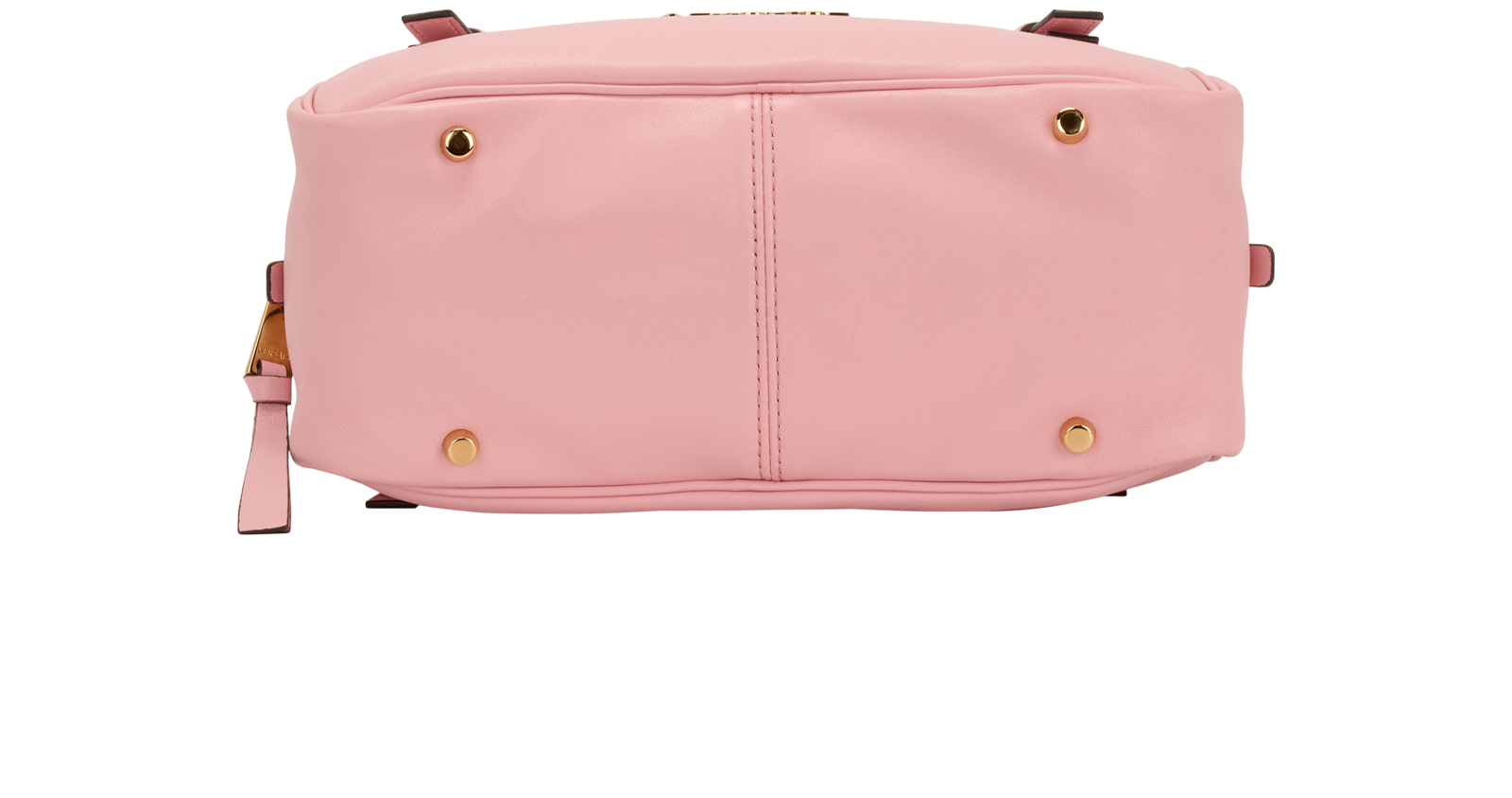 Bowling Bag, &pound;450, Handbags, Pink, Leather, Top view